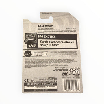 Hot Wheels Celero GT, HW Exotics 3/5 [gray] 178/250