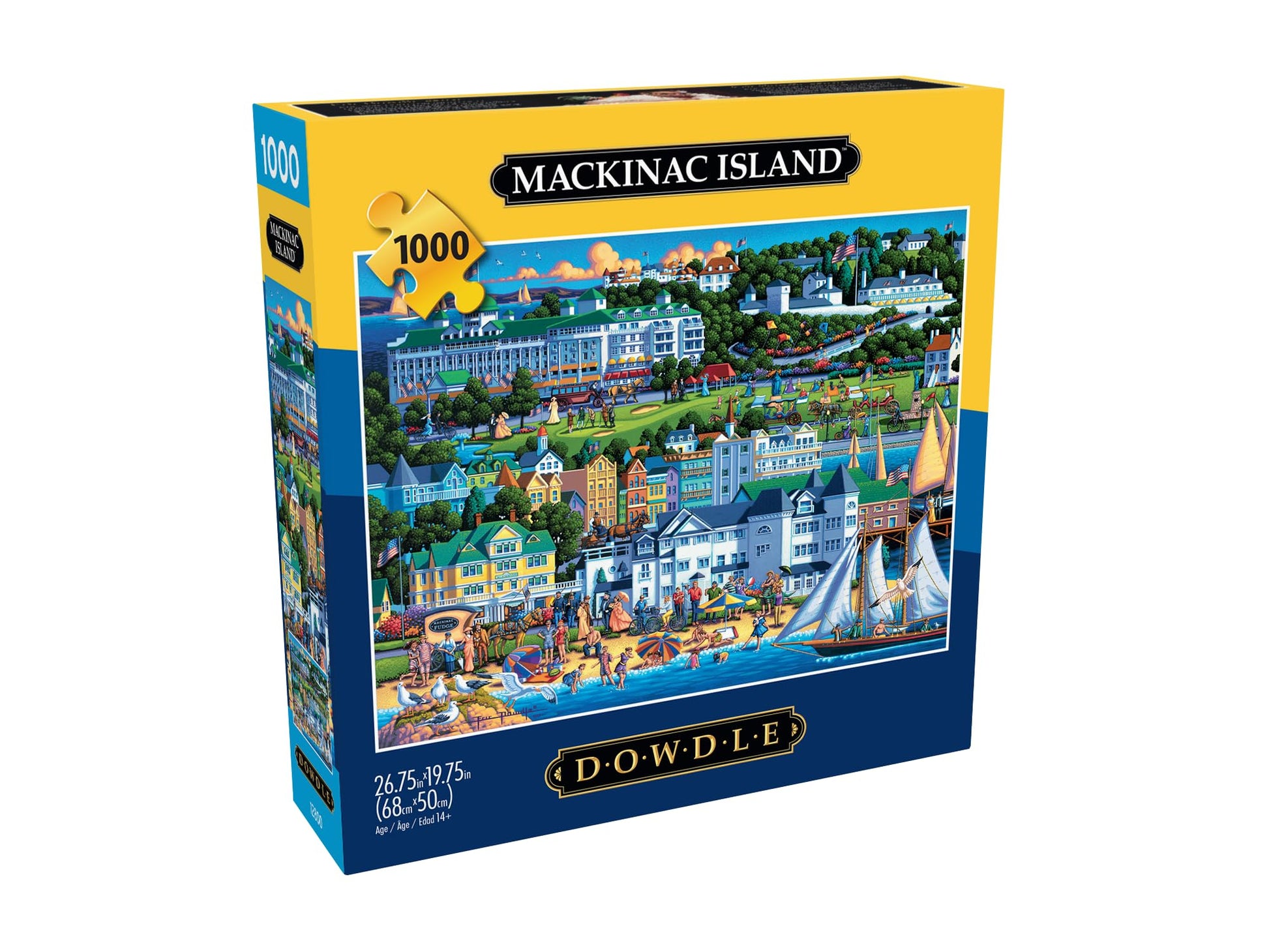 Buffalo Games - Eric Dowdle Mackinac Island - 1000 Piece Puzzle for Adults