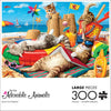 Buffalo Games - Beachcombers Playful - 300 Large Piece Puzzle for Adults