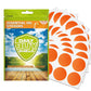 300 Count Natural Sticker Patches for Kids Adult Outdoor Indoor Travel Camping Hiking (Orange)
