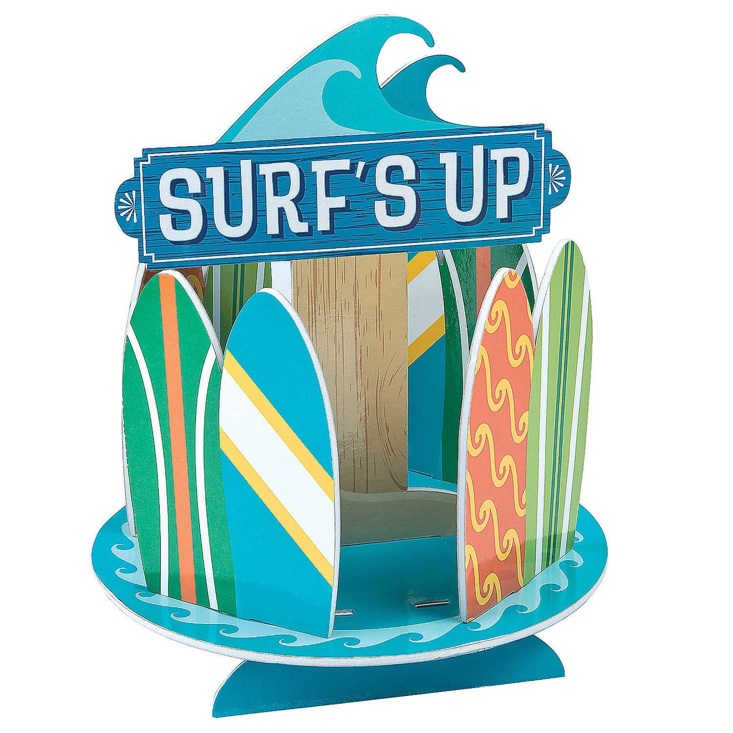 Surfs Up Party Centerpiece Decoration (foam) Birthday and Party Decor