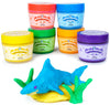Tub Works® Bath Dough™ Moldable Kids Soap Bath Toy, Variety 6 Pack | Shape, Mold & Create Tub Art with Soapy Dough | Soft & Moldable Kids Bath Soap