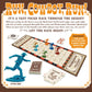 Run, Cowboy, Run! The Fast-Paced Card Game of Running Cowboys, Perilous Hazards ... and Gold! Ages 10 Plus, Family Friendly, 2-6 Players