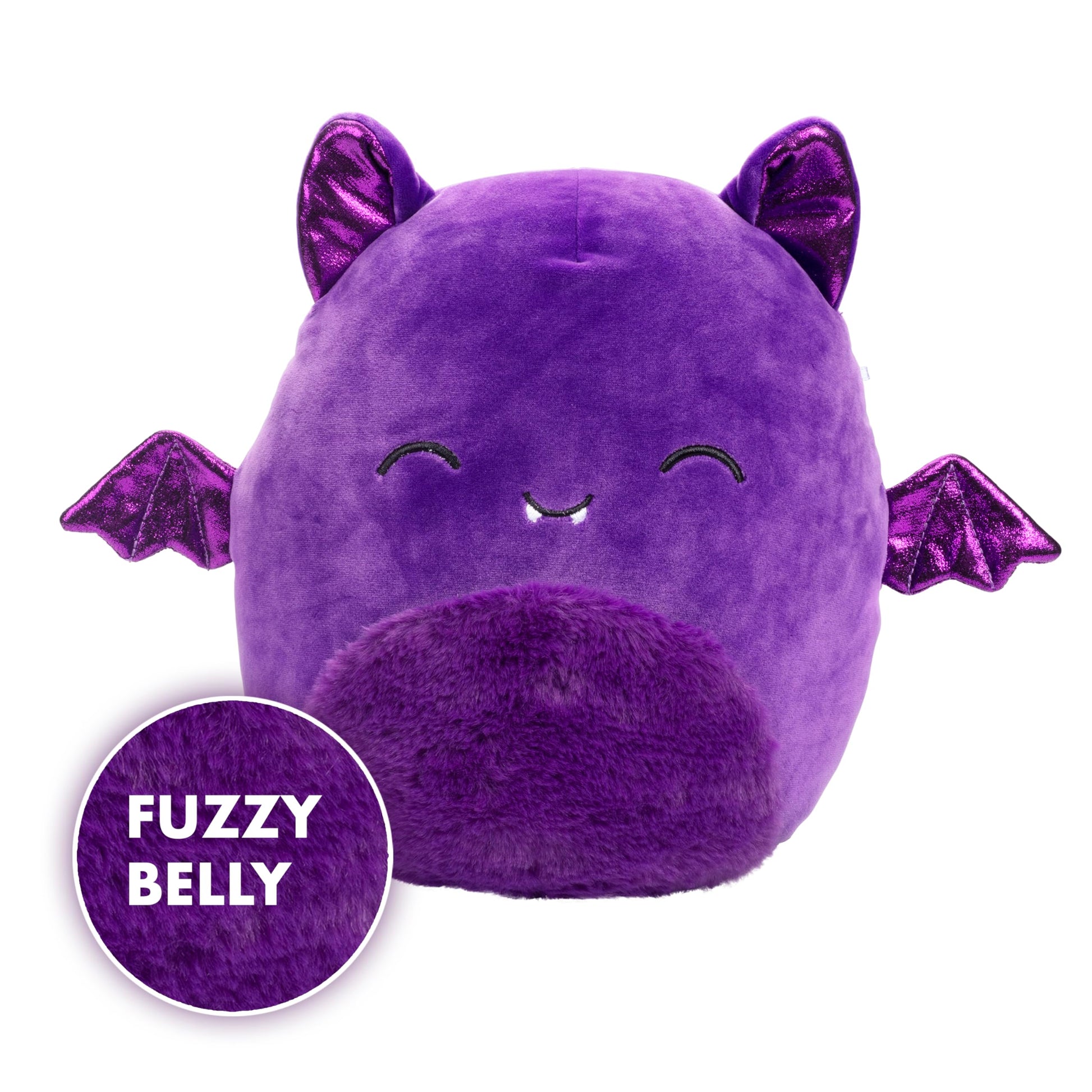 Squishmallows 10-Inch Halloween Blas Purple Bat Jazwares Plush Toy