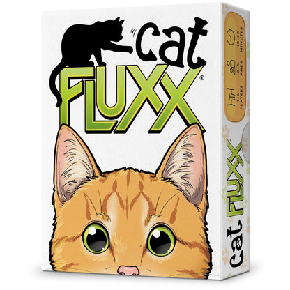 Looney Labs Cat Fluxx - The Cat-Themed Card Game of Feline Fun, 1-6 Players