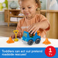 Fisher-Price Little People Roadside Tow & Go Figure & Vehicle Set
