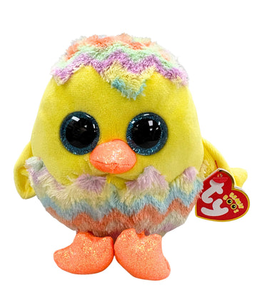 Ty Beanie Boo's-Plush Corwin The Chick 15cm-TY36569, TY36569, Multicoloured, Small