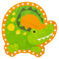 Stephen Joseph Lacing Cards, Zoo Small