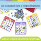 My First ABC Bingo Game: Alphabet & Sight Word Board Game for Kids Ages 4-8, Letter Recognition Phonics Learning for Preschool Kindergarten Classroom