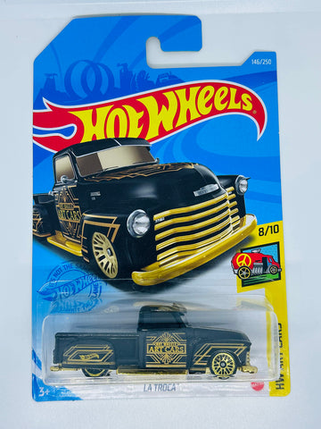 Hot Wheels - LA TROCA - Black/Gold - HW Art Cars 8/10 - 146/250