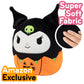 Squishmallows 8-Inch Halloween Kuromi Hello Kitty Pumpkin Jazwares Plush