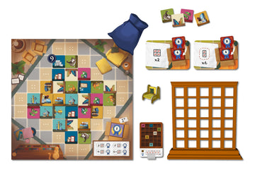 My Shelfie Board Game - Organize Your Shelf and Show Off Your Treasures! Strategy Game, Fun Family Game for Kids and Adults, Ages 8+, 2-4 Players, 30