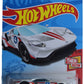 Hot Wheels 1:64 Scale Die-Cast Ford GT Car, White, 4x7x2 Inches, Ages 3+