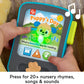 Fisher-Price Baby Learning Toy Laugh & Learn Puppy’s Storytime Reader Pretend Tablet with Music & Lights for Ages 6+ Months