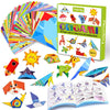 hapray Origami Kit for Kids Ages 5-8 8-12, with Guiding Book, 98 Sheets Paper with 47 Patterns, DIY Art and Craft Projects, Beginners Children's Day
