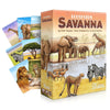 Ecosystem: Savanna - A Family Card Game About Animals on Grassy Woodland of African Savanna - Fun & Educational Ecology Game for Kids & Adults