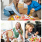 CHEFAN Pizza Counting Toddler Toys, Toddler Number Learning Toys, Preschool Math Games, Manipulatives for Preschool
