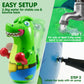SYNCFUN Inflatable Punching Bag for Kids 47 Inches, Kids Blow up Punching Bag Toys, T.rex Dinosaur Bouncing-Back Bopper