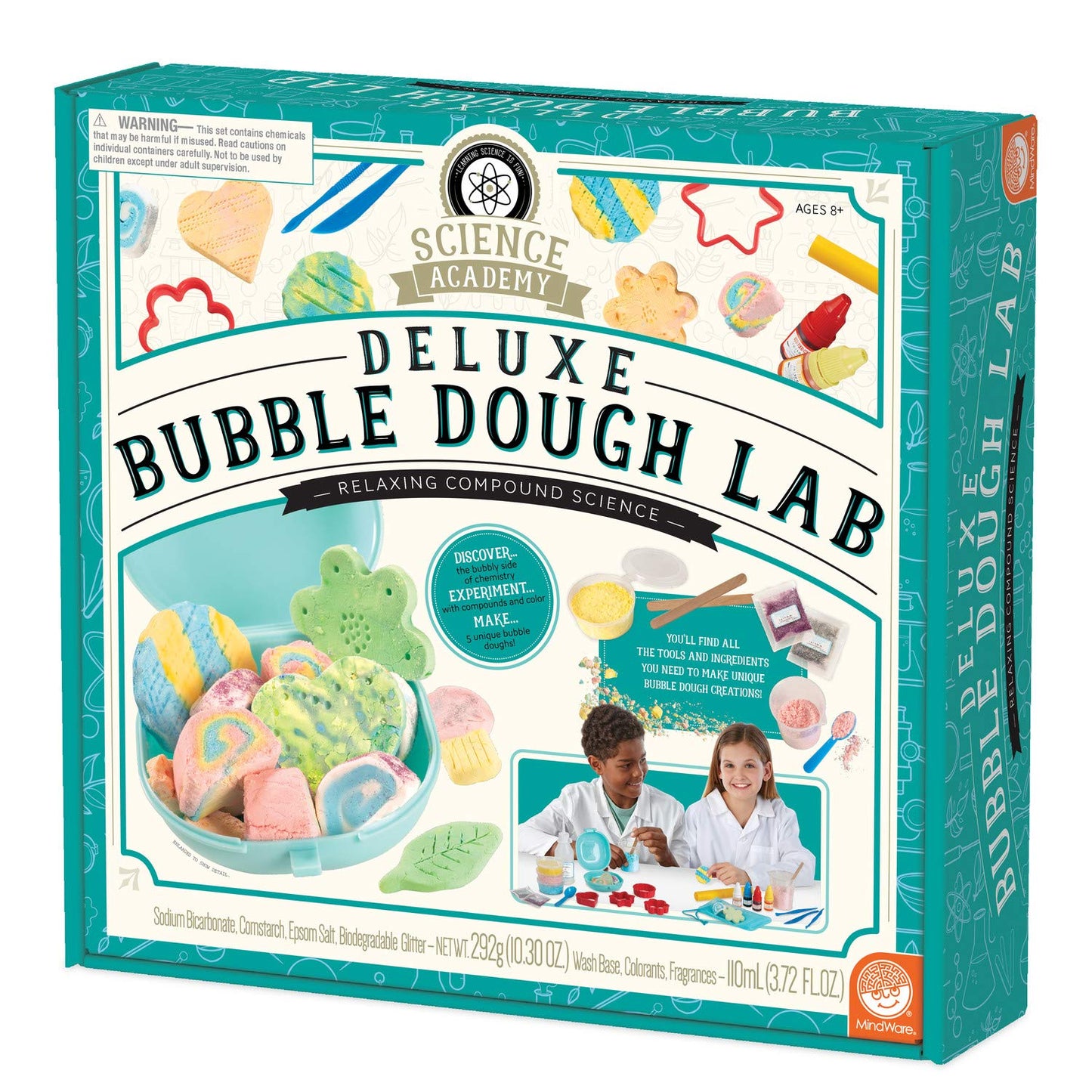 Science Academy: Deluxe Bubble Dough Lab | Multicolored Box | Pack of 1