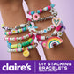 Claire’s DIY Bracelet Kit - 895-Piece Jewelry Making Supplies Set| Clay Heishi Beads, Alphabet, Charms, String| Friendship Bracelet Kit for Girls|