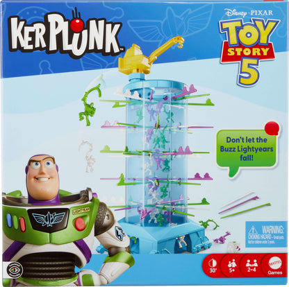 Mattel Games Kerplunk Disney and Pixar Toy Story 5 Kids & Family Game