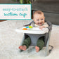 Infantino Bath Pop Spinners, Sensory Dinosaur Toys, Suction Cups, 3pc