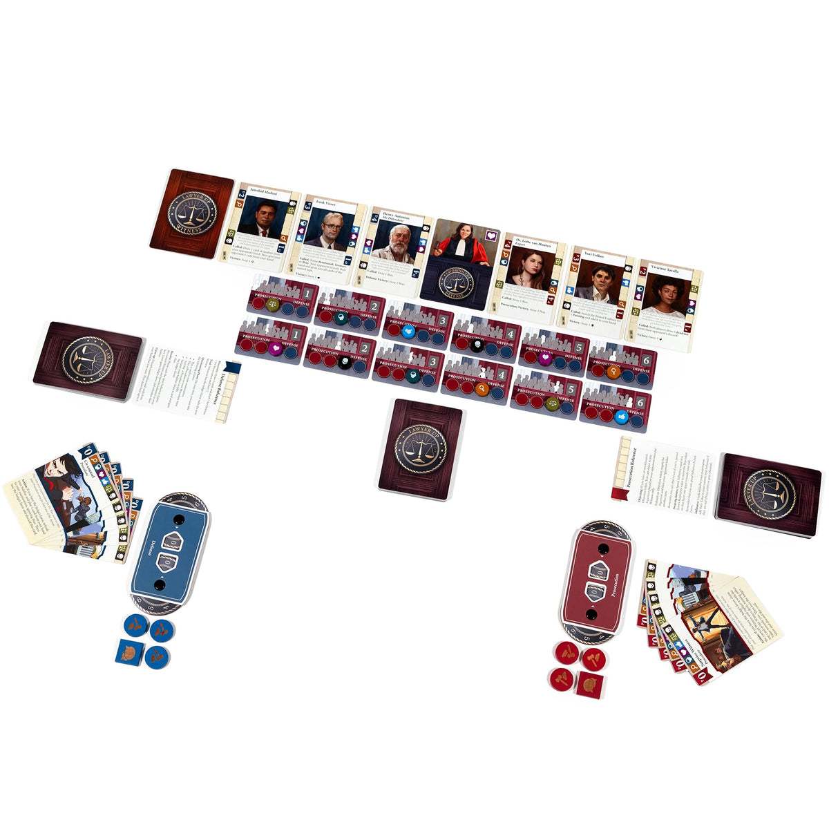 Rock Manor Games Lawyer Up Season 1 Card-Drafting Game, 1 - 2 Players