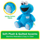 GUND Sesame Street Oh So Snuggly Cookie Monster 12.5-Inch Plush Toy, Age 0+