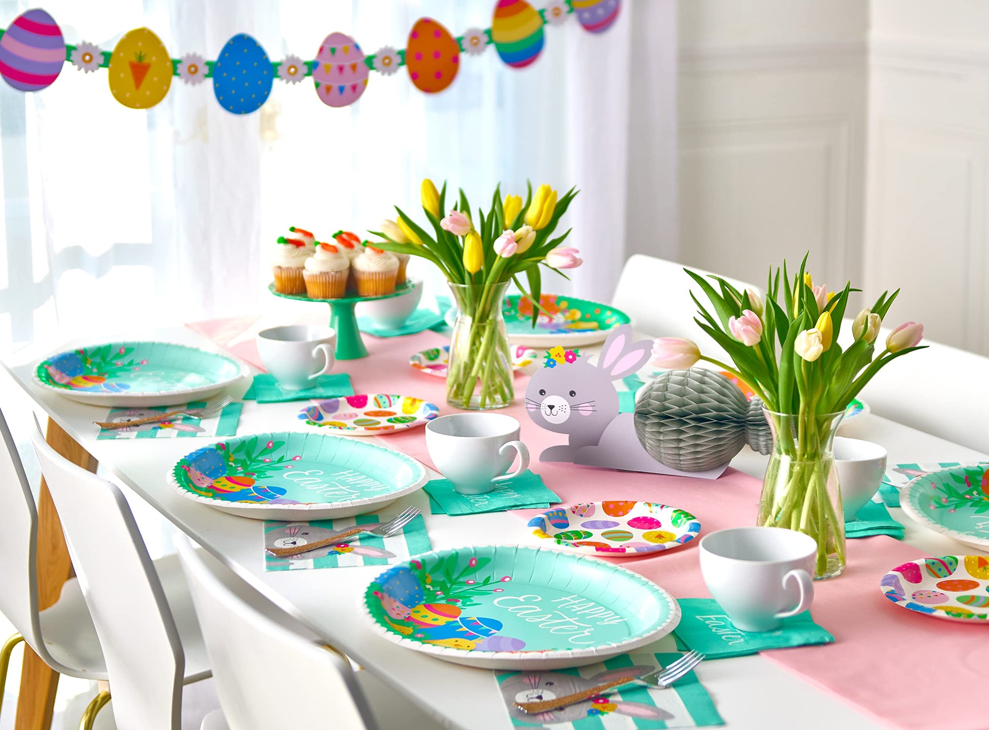 American Greetings Easter Party Supplies, Paper Dessert Plates (36-Count)