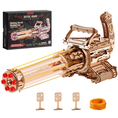 ROBOTIME Wooden 3D Puzzles for Adults, Wooden Rubber Bands Puzzles, 3D Toy Puzzle Model Building Kit, Birthday/Christmas/Creative Gifts