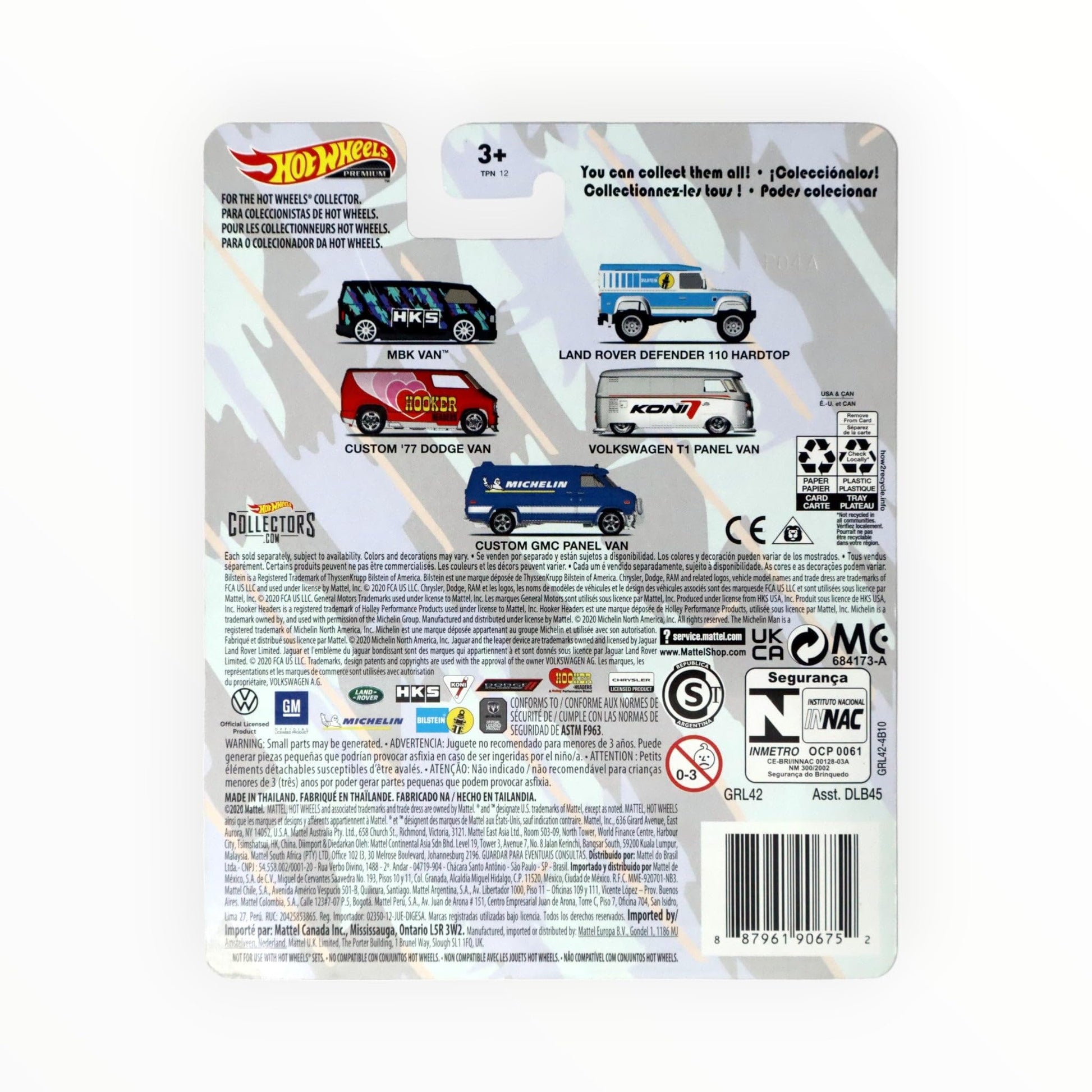Hotwheels MBK Van, HKS 1/5 [Black]
