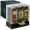 Dinavio Crafthouse 3-Slot Booster Pack Dispenser with Black Base - Fits 120 Booster Packs for Dispensing - Compatible with TCG Trading Card Boosters