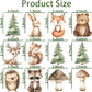 60 pcs Woodland Flower banner