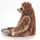 The Petting Zoo Sloth Stuffed Animal Plushie, Gifts for Kids, Wild Onez Wildlife Animals, Brown Zoologee Sloth Plush Toy 12 inches