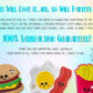 Happy French Fries Silicone Teething Toy! 100% Safe, Non-Toxic, BPA Free and Effective for Teething Pain Relief...Happy Fries Designed for a Happy