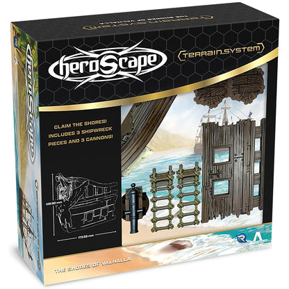 Renegade Game Studios Heroscape Shores of Valhalla Terrain Expansion Set