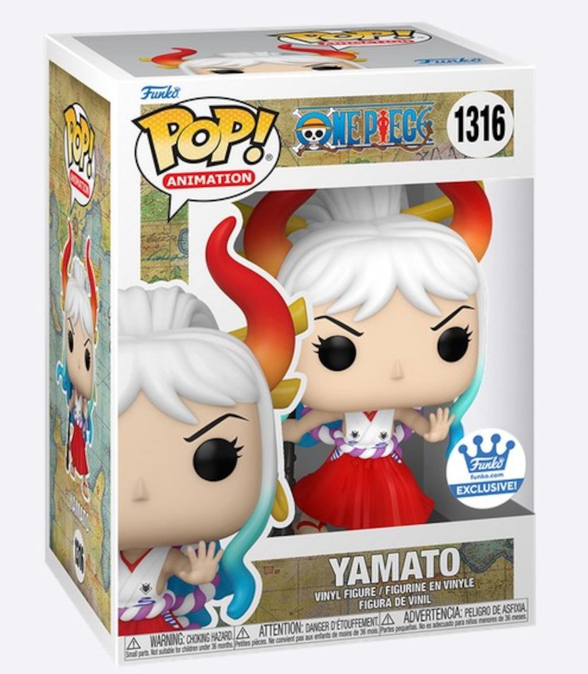 Funko Pop! Animation: One Piece - Yamato Shop Exclusive