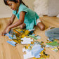 Melissa & Doug Building Site Floor Puzzle, 48 pc Jumbo Jigsaw Puzzle, Educational Screen Free Activity for Toddler, Preschoolers and Kids Ages 3+ (2 x