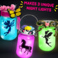Light-up Unicorn Fairy & Mermaid Lanterns Craft Kit - Valentines Day Craft Kits for 8 9 10 11 12 Year Old Girls - Creative Art Girl Toys 8-10 Years