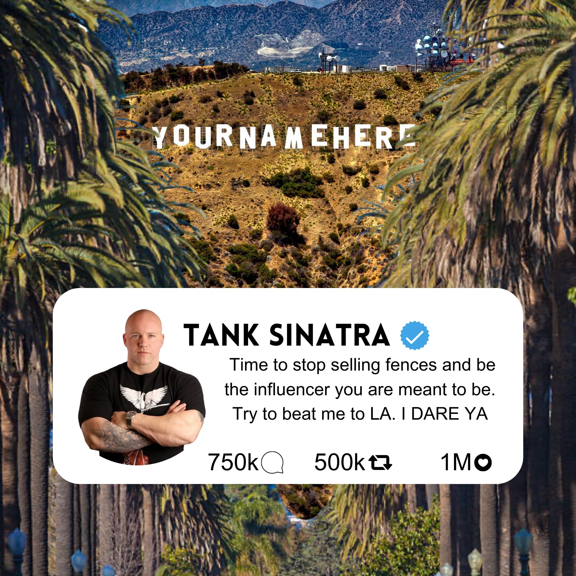 Influencers in the Wild Board Game - 2-6 Players - Built by Tank Sinatra & Tank's Good News - Social Media Board Games for Adults, Social Media