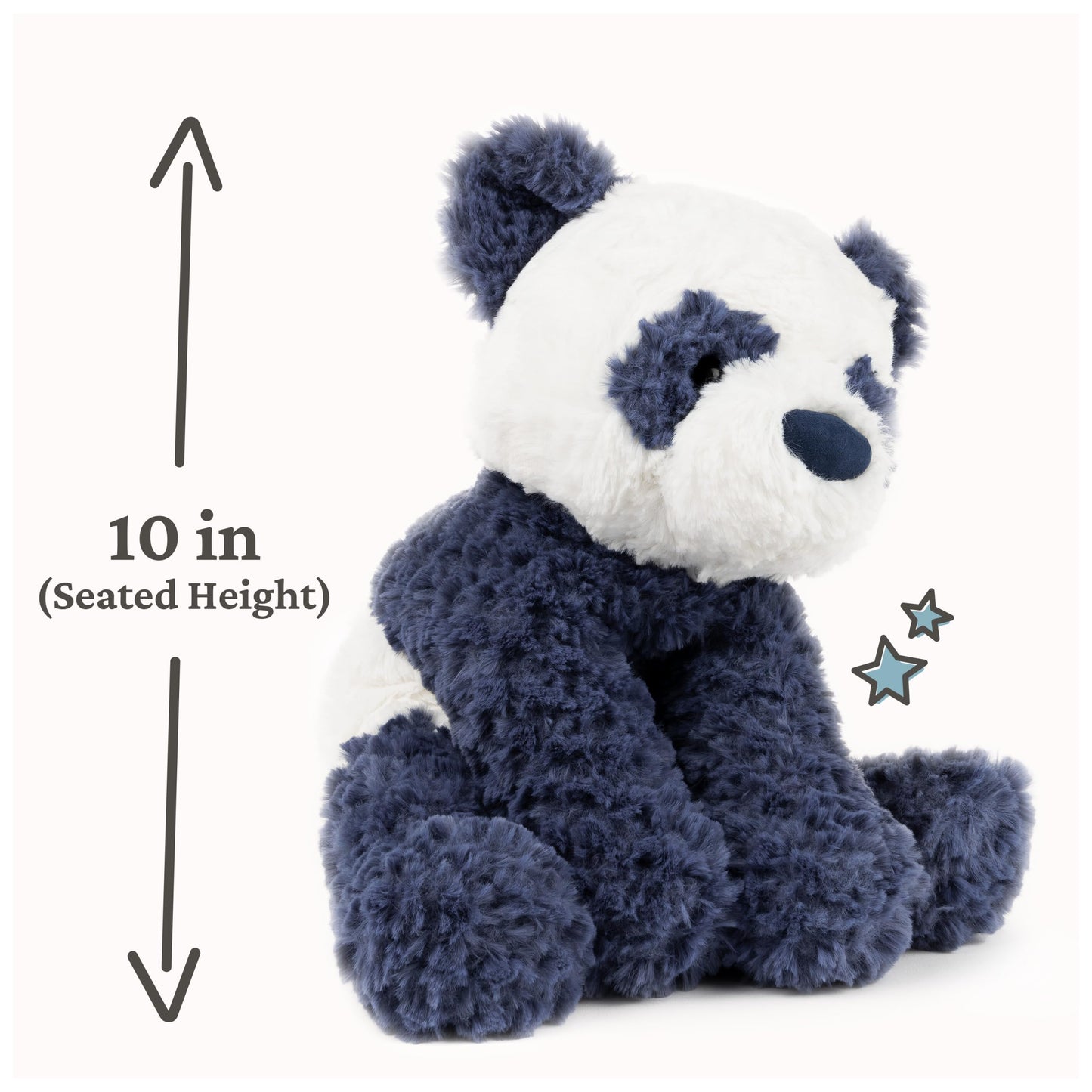 GUND Cozys Collection Panda 10-Inch Stuffed Animal Sensory Toy for Ages 0+