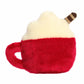 Aurora® Festive Palm Pals™ Cassia Hot Cocoa™ Stuffed Animal - Fun Collectible Plush for Kids and Adult Collectors - Perfect for Holiday Decorations or