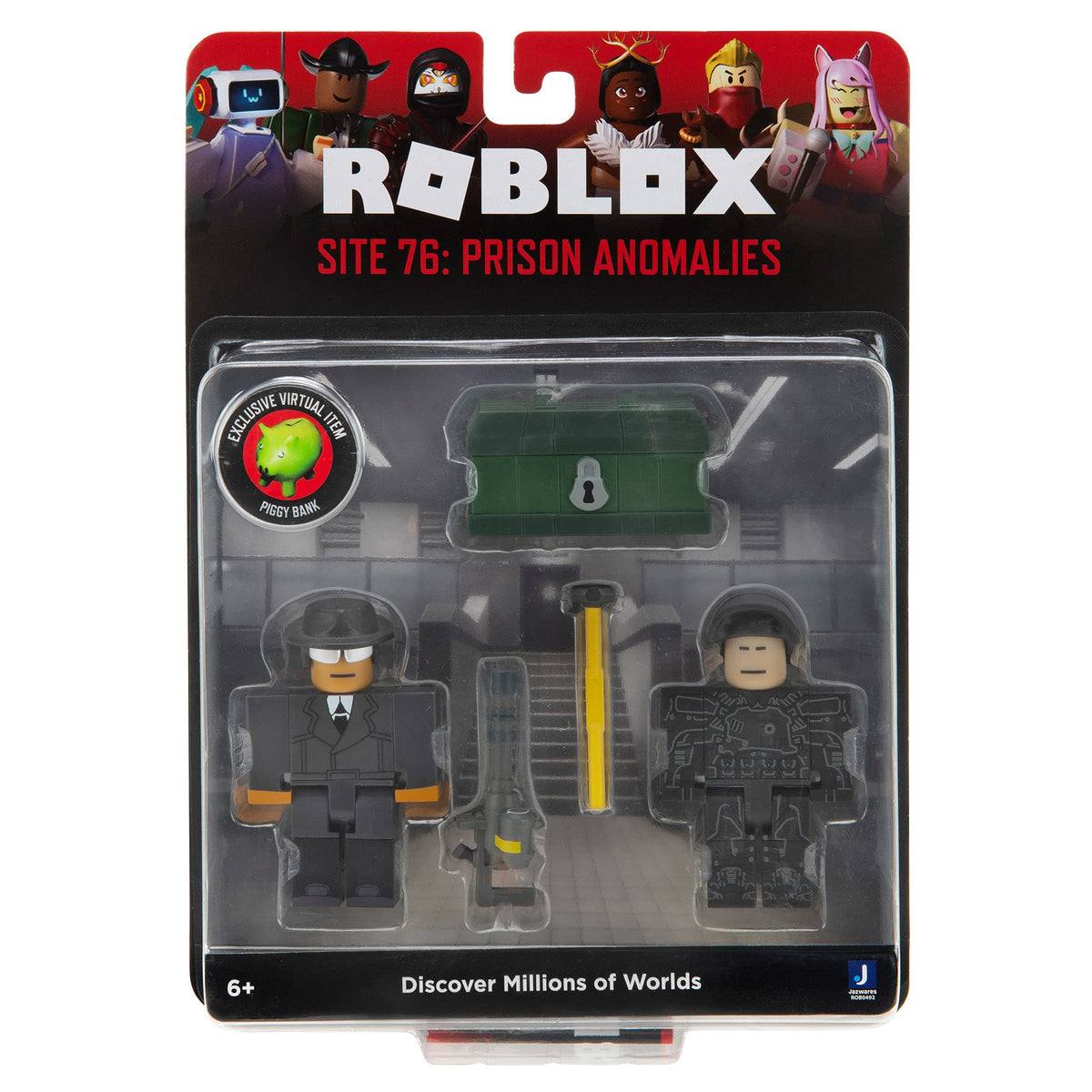 Roblox Action Collection - Site 76: Prison Anomalies Game Pack [Includes Exclusive Virtual Item]