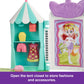 Polly Pocket Doll & Playset, Tropical Treats Carnival Food-Themed Toy Includes 3-inch Doll, 1 Puppy, 10 Accessories & Spinning Ferris Wheel