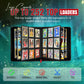 KINGLGX Top Loader Binder - Includes 9 Card KINGLGX Booster Pack - 1 Guaranteed Holo, Holds 252 Toploaders, Rigid 9-Pocket Pages, Premium Zippered