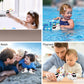 Dollibu Cow Bath Water Squirter Toy - Floating White Rubber Bath Toy, Cool Animal Squirting Bathtime Play Water Toy for Toddlers, Cute Farm Animal