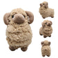 BABOLI Cuddly Sheep Stuffed Animal Adorable Fluffy Plush Sheep Toy Super Soft and Cute Lamb Doll Pretty Sweet Gifts for Kids Boys and Girls Present