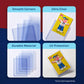 Fanatics Collectibles 35pt 3x4 Top Loaders, 100 Count - Standard Size Clear Rigid Card Holders for Trading Card Protection