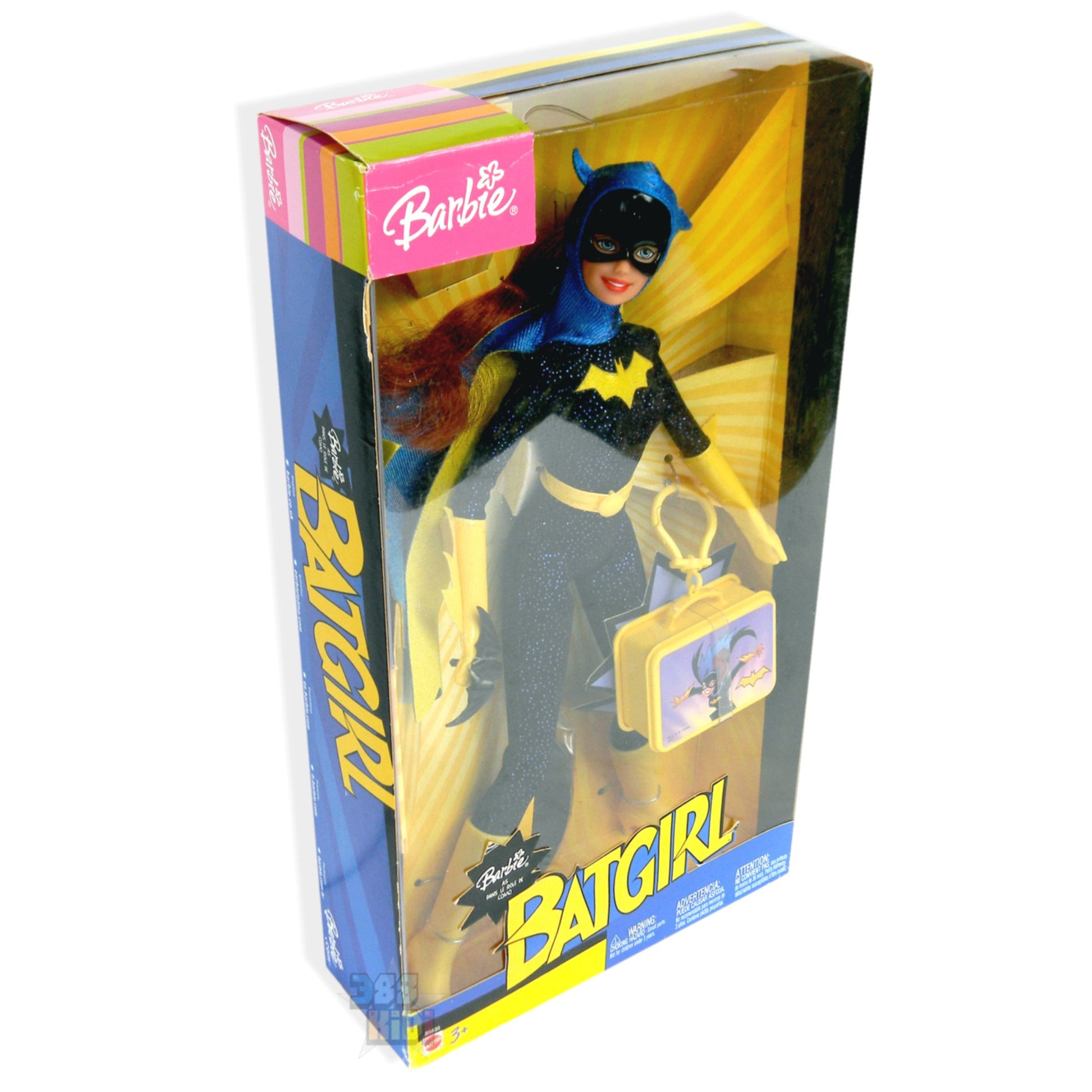 Barbie as Batgirl: 11.5" Collectible Doll with Stand and Character Logo from DC Comics Super Friends