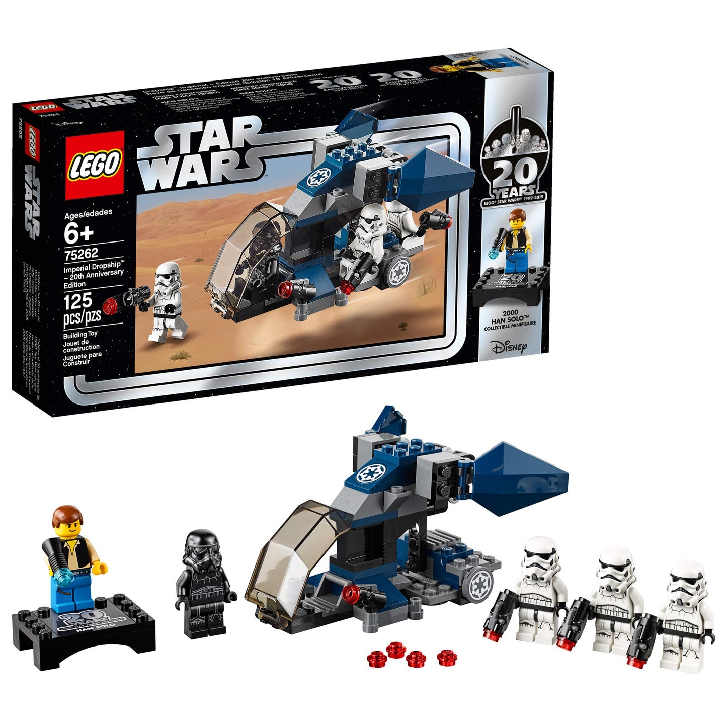 LEGO Star Wars Imperial Dropship - 20th Anniversary Edition 75262 Building Kit (125 Pieces)